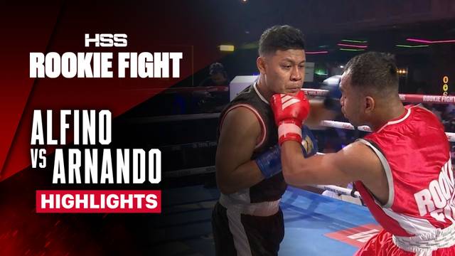 Alfino vs Yusup Arando - Highlight | HSS Rookie Fight