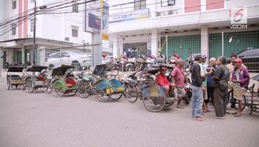 1300 Becak Jakarta Siap Beroperasi