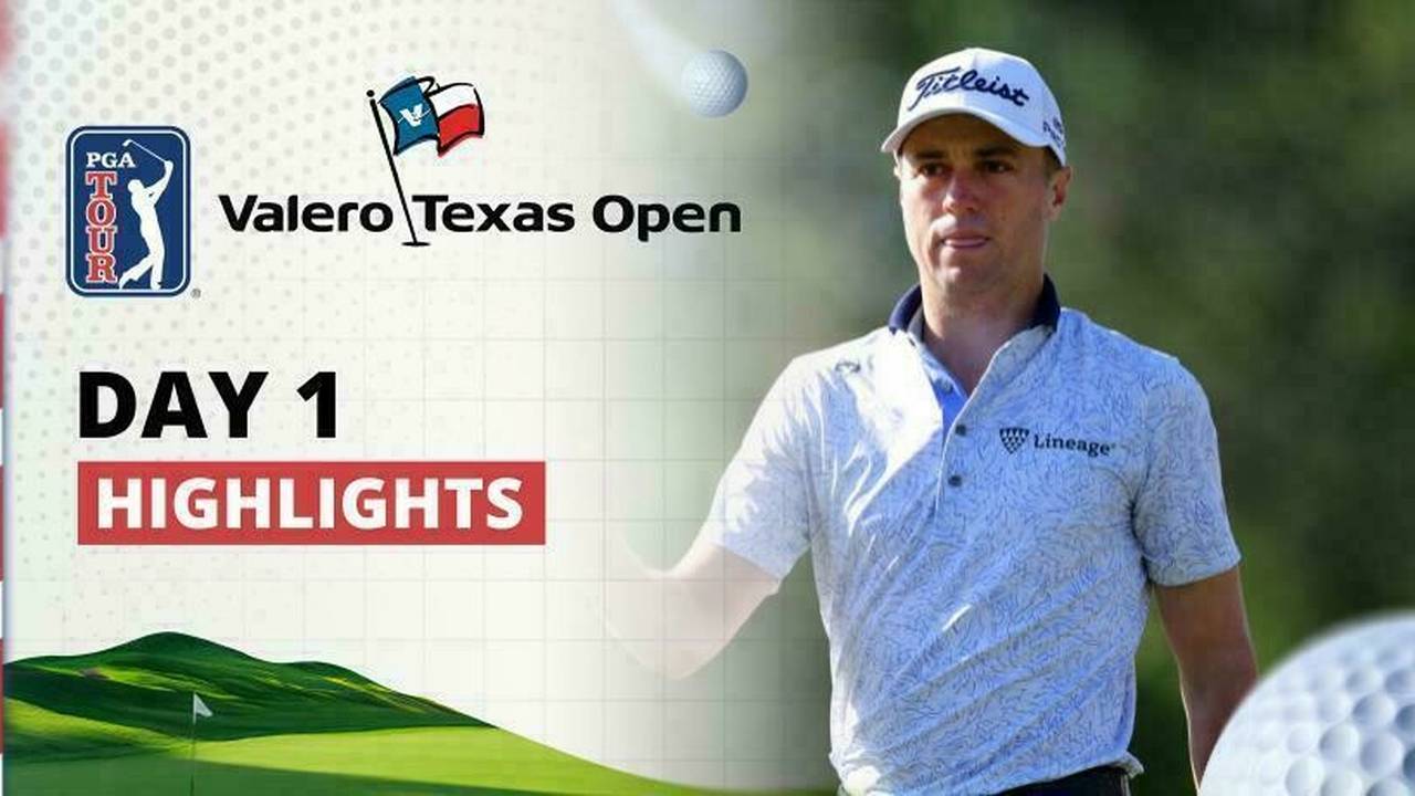 Valero Texas Open - Round 1 - Highlights | PGA Tour 2025