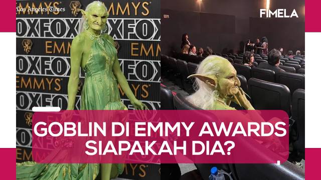 Potret Sosok Misterius yang Berdandan ala Goblin di Emmy Awards 2024
