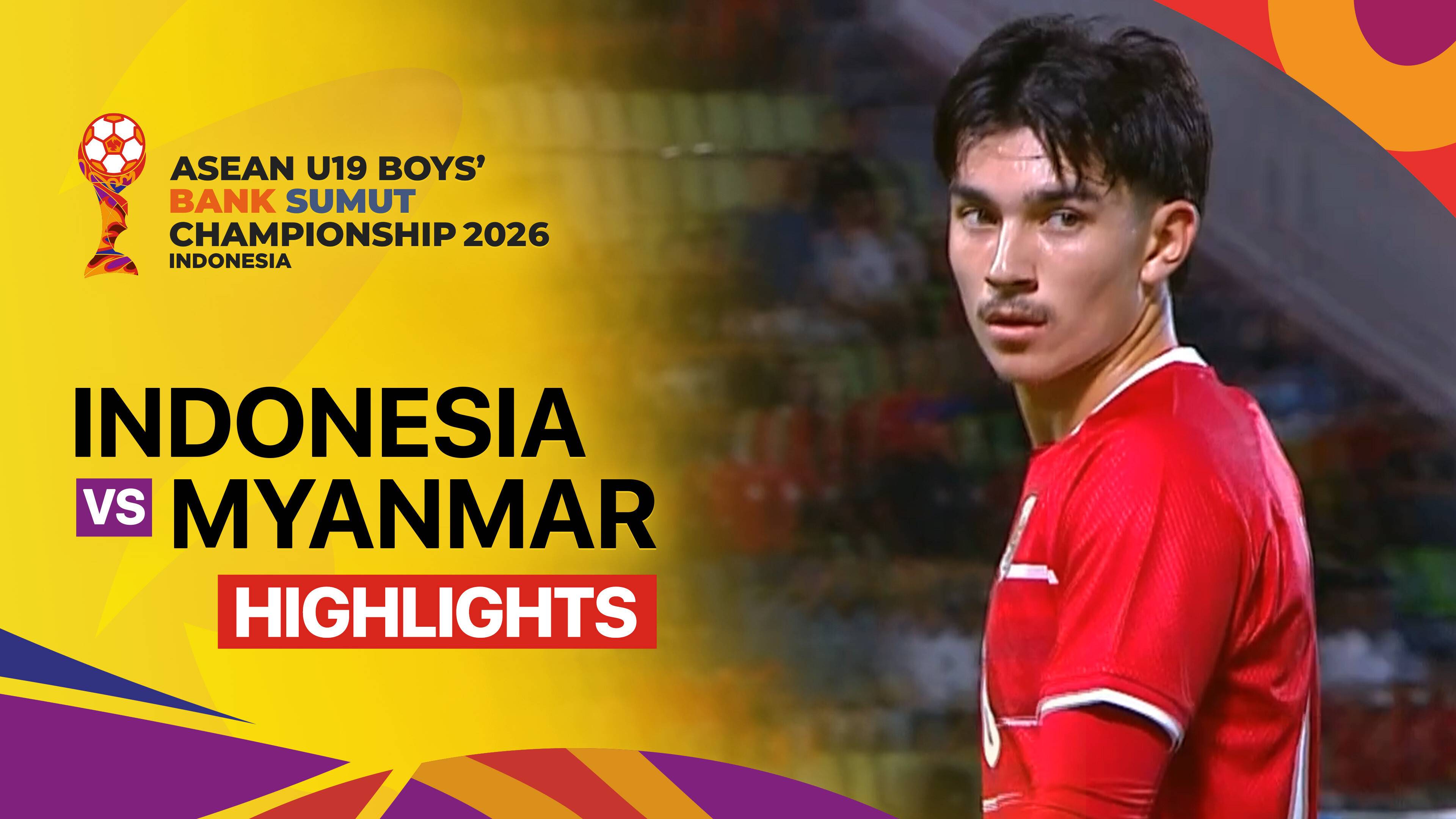 Indonesia vs Myanmar
