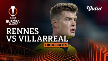 Rennes vs Villarreal - Highlights | UEFA Europa League 2023/24