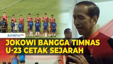 Jokowi Bangga Timnas Indonesia U-23 Menang Lawan Turkmenistan dan Lolos Piala Asia