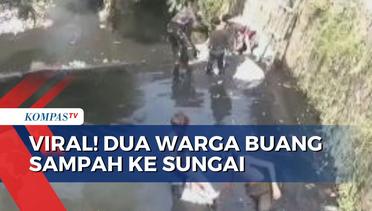 Satpol PP Periksa 15 Warga yang Terlibat Buang Sampah di Sungai Citopeng