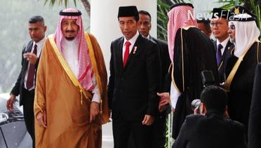 NEWS FLASH: Hujan Deras, Kedatangan Raja Salman di Istana Bogor
