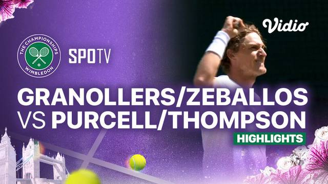 Marcel Granollers (ESP)/Horacio Zeballos (ARG) vs Max Purcell/Jordan Thompson (AUS) - Highlights | Wimbledon 2024 - Gentlemen's Doubles