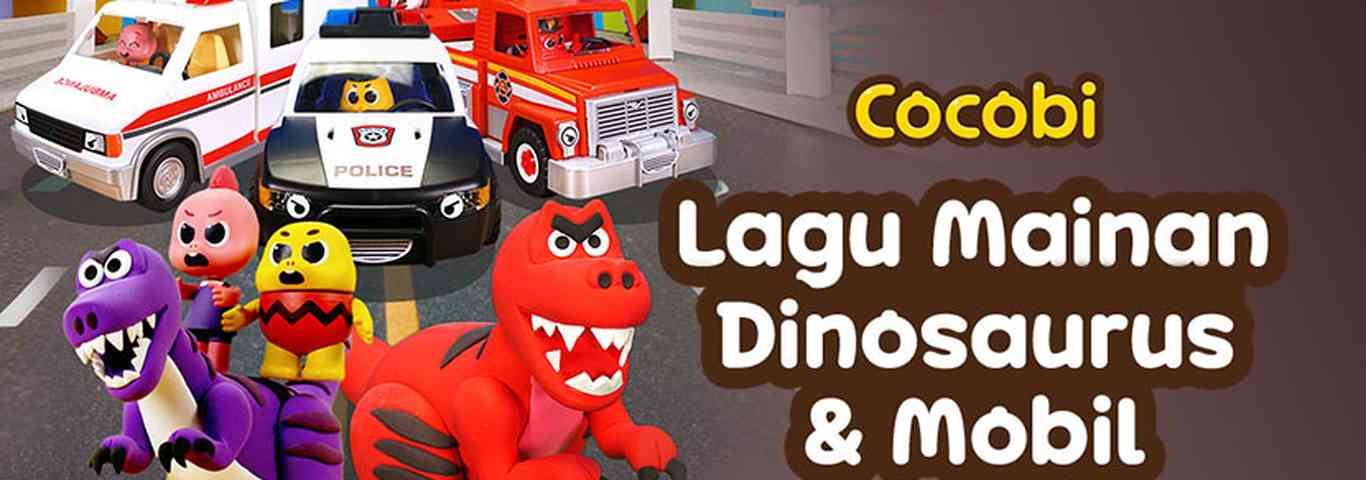 Cocobi - Lagu Mainan Dinosaurus & Mobil Cocobi 