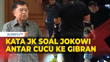 Tanggapan Jusuf Kalla soal Jokowi Antarkan Cucu ke Hotel Gibran Rakabuming Menginap