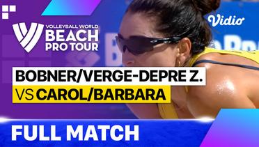 Full Match | Bobner/Verge-Depre Z. (SUI) vs Carol/Barbara (BRA) | Beach Pro Tour - Challenge Itapema, Brazil 2023