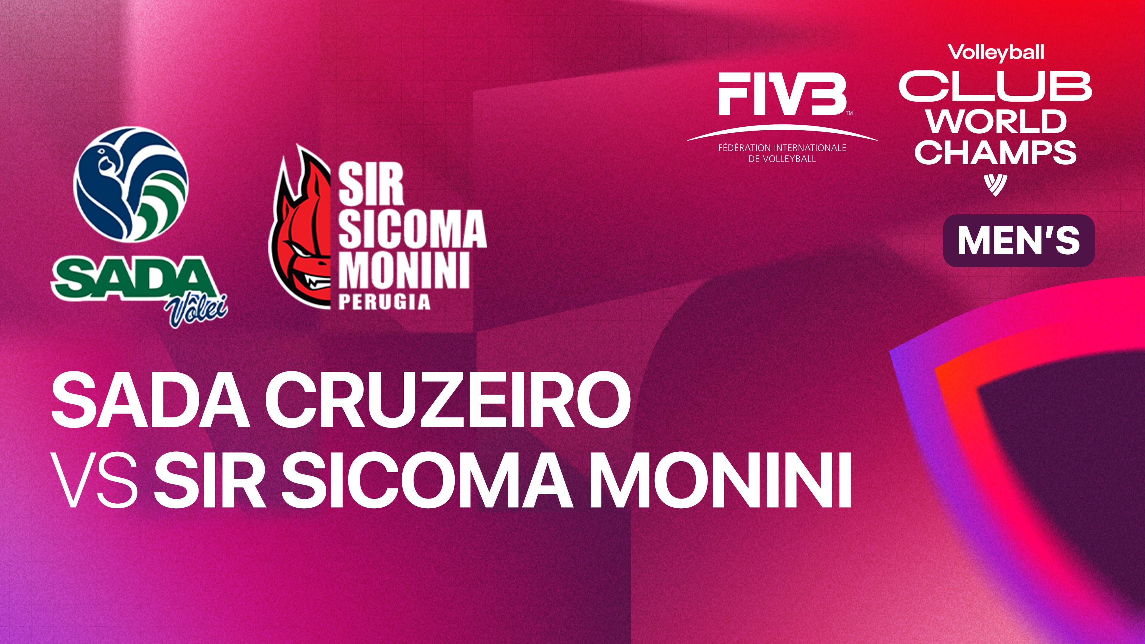 Sada Cruzeiro vs SIR Safety SUSA Perugia