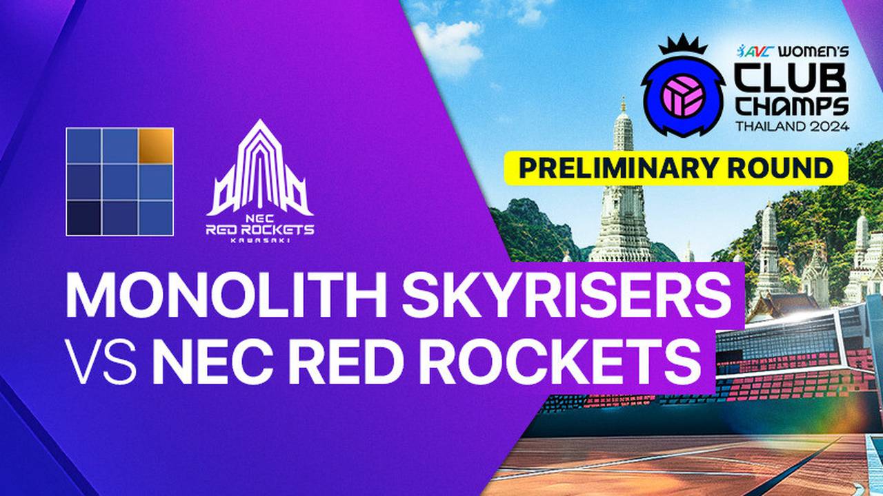 Monolith Skyrisers vs NEC Red Rockets Kawasaki - Full Match | 2024 ...