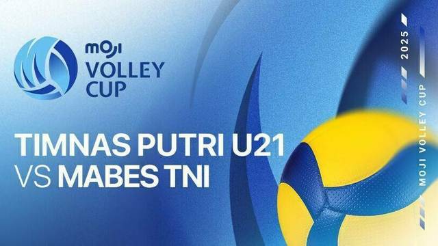 Timnas Putri U21 vs Mabes TNI - Full Match | Moji Volley Cup 2025