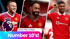 Deretan Pengguna Nomor Punggung 10 Manchester United di Premier League