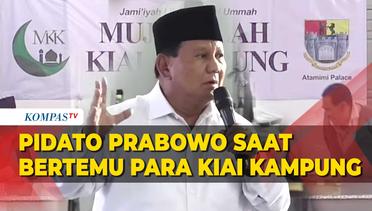[FULL] Pidato Prabowo saat Hadiri Diskusi dengan Perwakilan Kiai Kampung se-Indonesia