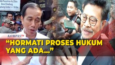 Respons Presiden Jokowi Terkait Pemeriksaan Mentan Yasin Limpo oleh KPK