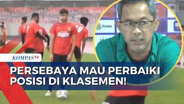Berniat Perbaiki Posisi di Klasemen Sementara, Persebaya Surabaya Siapkan Strategi Lawan Arema FC!