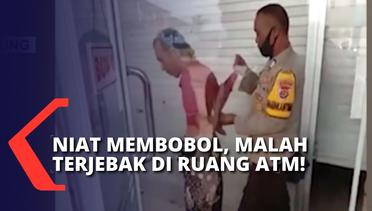 Satreskrim Polres Mesuji dan Satpol PP Bantu Keluarkan Pencuri yang Terkunci di Ruang ATM