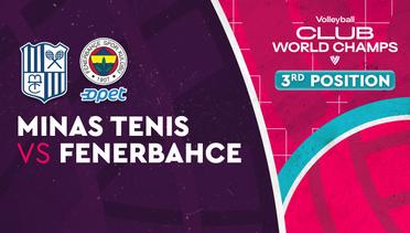 Full Match | Minas Tenis Clube (BRA) vs Fenerbahce Opet Istanbul (TUR)  | FIVB Women's Club World Championship