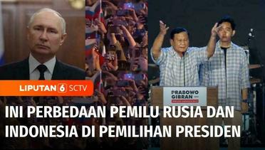 Perbedaan Sistem Pemilu Rusia dan Indonesia dalam Pemilihan Presiden | Liputan 6