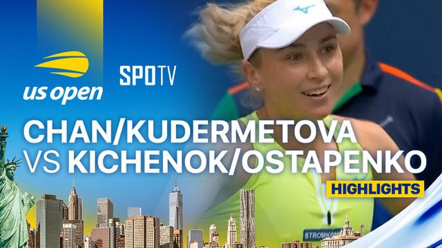 Chan (TPE)/Kudermetova (RUS) vs Kichenok (UKR)/Ostapenko (LAT) - Highlights | US Open Tennis Championships 2024 - Women's Doubles Semifinal