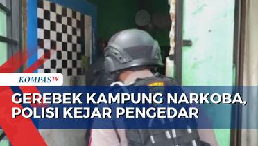 Kejar-Kejaran di Kampung Narkoba, Polrestabes Medan Tangkap Pengedar Sabu