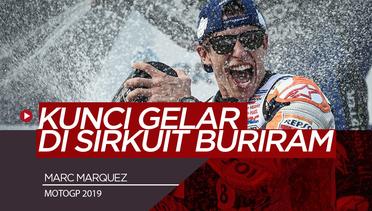 Detik-Detik Marc Marquez Kunci Juara MotoGP 2019