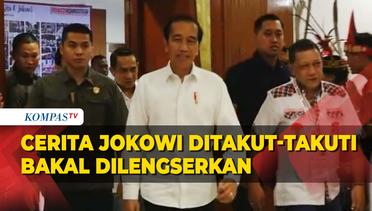 Cerita Jokowi Ditakut-takuti Bakal Dilengserkan dari Kursi Presiden: Saya Nggak Bayangin!
