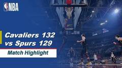Match Highlight | Cleveland Cavaliers 132 vs 129 San Antonio Spur | NBA Regular Season 2019/20