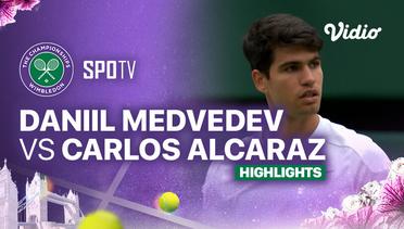 Daniil Medvedev vs Carlos Alcaraz (ESP) - Highlights | Wimbledon 2024 - Gentlemen's Singles