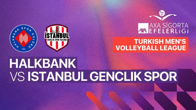 Halkbank vs Istanbul Genclik Spor - Full Match | Turkish Men's Volleyball League 2025/26