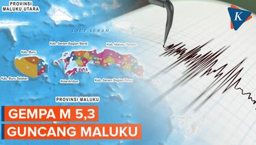 Gempa bumi berkekuatan magnitudo M 5,0 Mengguncang Maluku