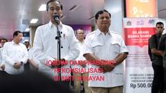 Jokowi dan Prabowo Rekonsiliasi Ala MRT (2)