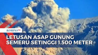Erupsi Gunung Semeru, Bukaan Kawah Mengarah ke Wilayah Besuk Kobokan