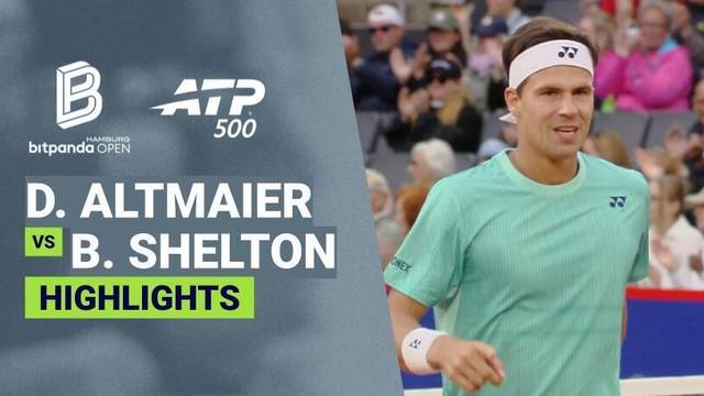Daniel Altmaier vs Ben Shelton - Extended Highlight | ATP 500: bitpanda Hamburg Open 2026