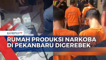 Dari Gagalkan Pengiriman 3 Kg Sabu, Polisi Gerebek Rumah Produksi Narkoba di Pekanbaru