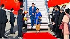 Presiden Jokowi dan Ibu Iriana Tiba di Hiroshima, Jepang, 19 Mei 2023