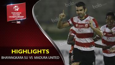 Bhayangkara SU Vs Madura United 0-1: Pablo Rodriguez Cetak Gol Kemenangan MU di Menit Akhir
