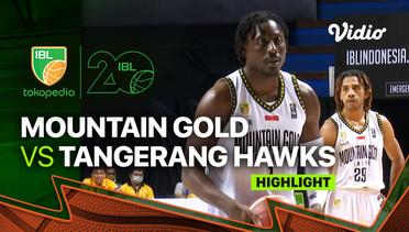 Highlights | Mountain Gold Timika vs Tangerang Hawks Basketball | IBL Tokopedia 2023