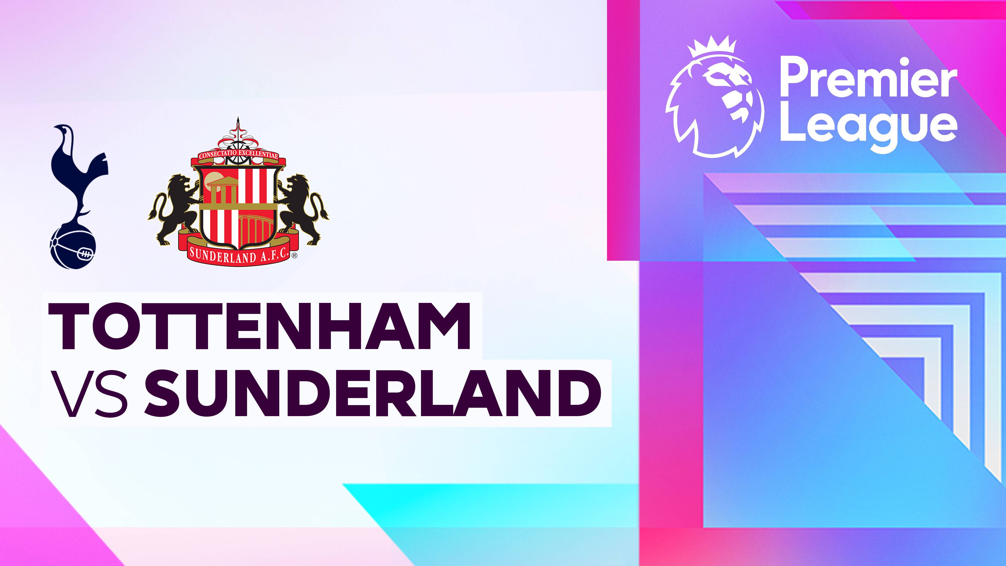 Tottenham Hotspur vs AFC Sunderland