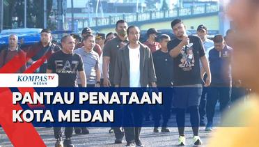 Presiden Joko Widodo Pantau Penataan Kota Medan