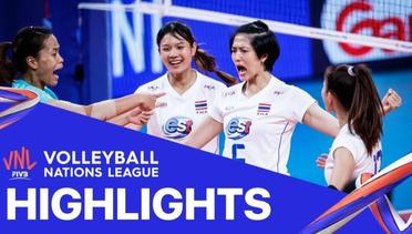 Match Highlight | VNL WOMEN'S - Thailand 1 vs 3 Italy | Volleyball Nations League 2021