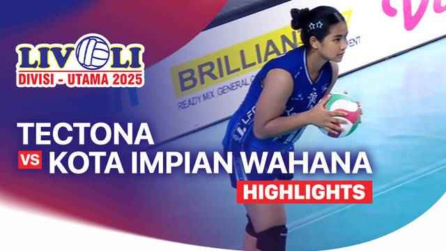 Putri: Tectona vs Kota Impian Wahana - Highlight | Livoli Divisi Utama 2025