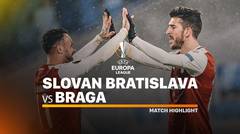 Full Highlight - Slovan Bratislava vs Braga | UEFA Europa League 2019/2020