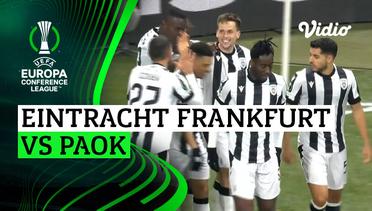 Eintracht Frankfurt vs PAOK - Mini Match | UEFA Europa Conference League 2023/24