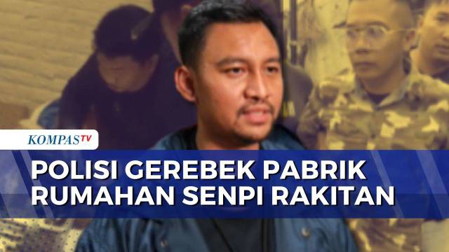 Gerebek Pabrik Rumahan Senjata Api Rakitan di Bandung dan Cipacing, Polisi Tangkap 5 Orang