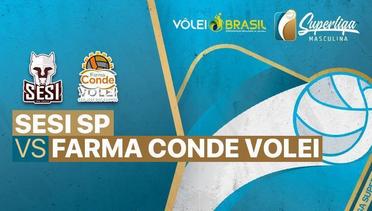 Full Match | Sesi SP vs Farma Conde Volei | Brazilian Men's Volleyball League