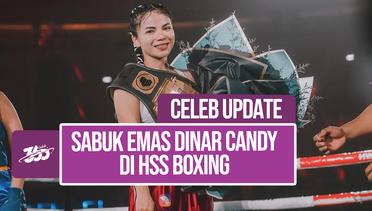 Dinar Candy Menang, Raih Kembali Sabuk Emas HSS Boxing