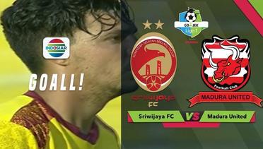 Goal Penalti Alan Soares - Sriwijaya FC (1) vs (2) Madura United | Gojek Liga 1 bersama Bukalapak