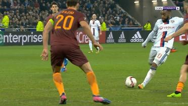 Lyon 4-2 AS Roma | Liga Europa | Highlight Pertandingan dan Gol-gol