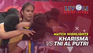 Match Highlight Perebutan Juara 3 - Kharisma 0 vs 3 TNI AL Putri | Livoli 2019
